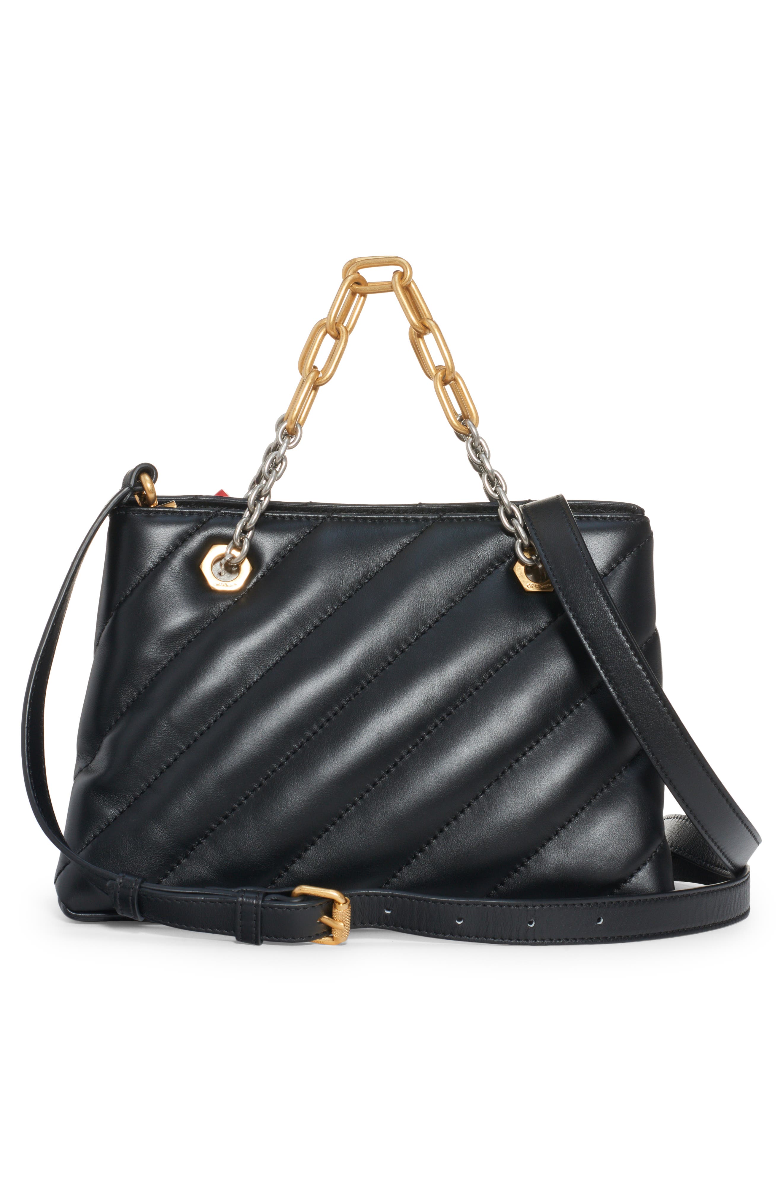 Off-White Jackhammer Leather Tote, Alternate, color, 