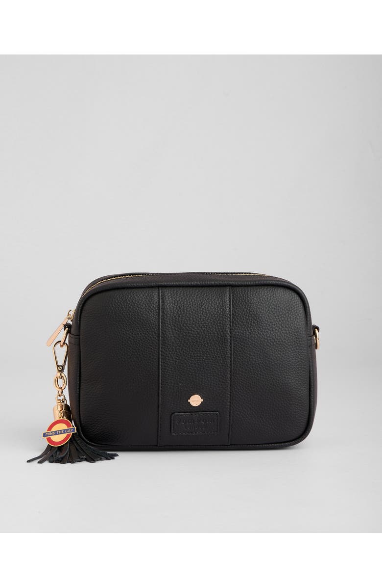 Pom Pom London City Crossbody Bag, Main, color, Northern Black