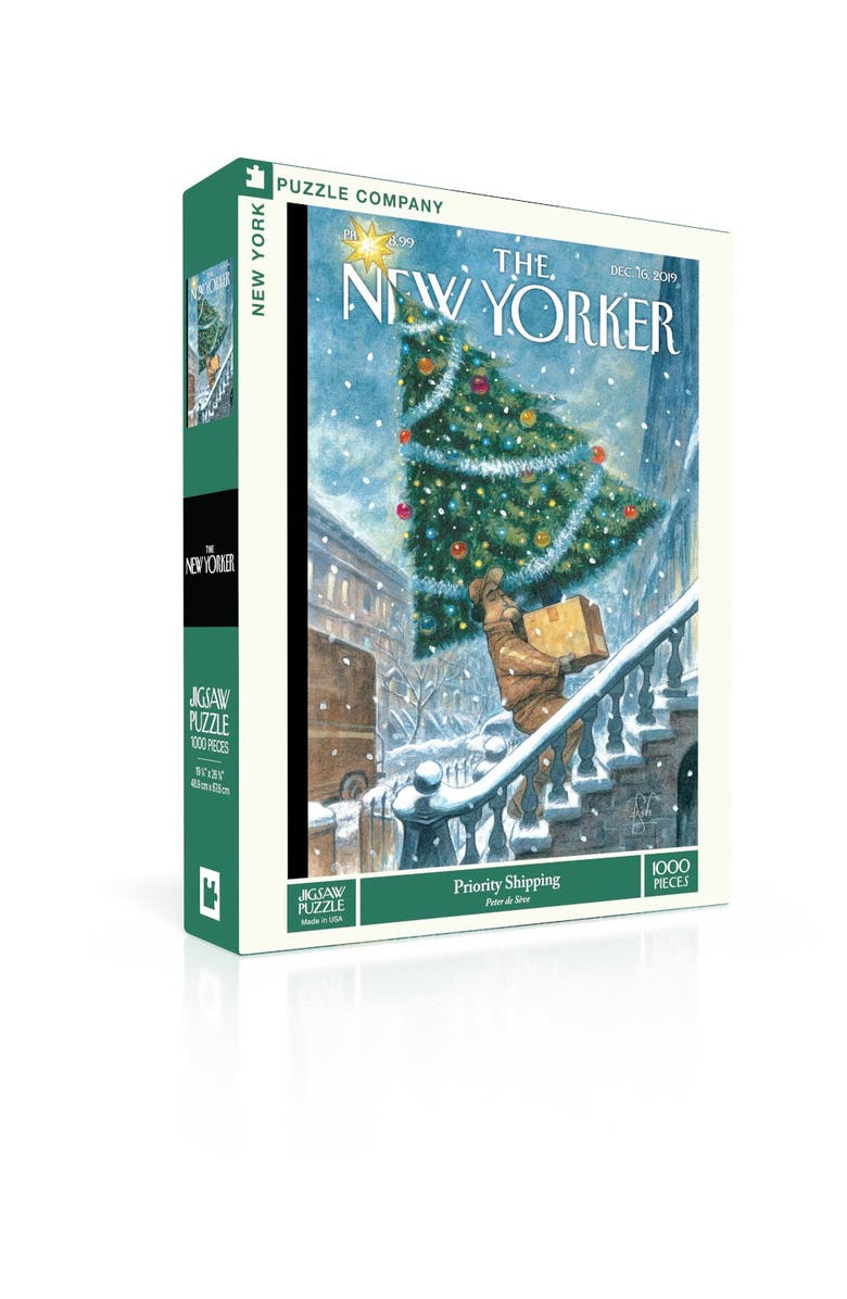 NEW YORK PUZZLE COMPANY Priority Shipping 1000 Piece Puzzle, Alternate, color, 