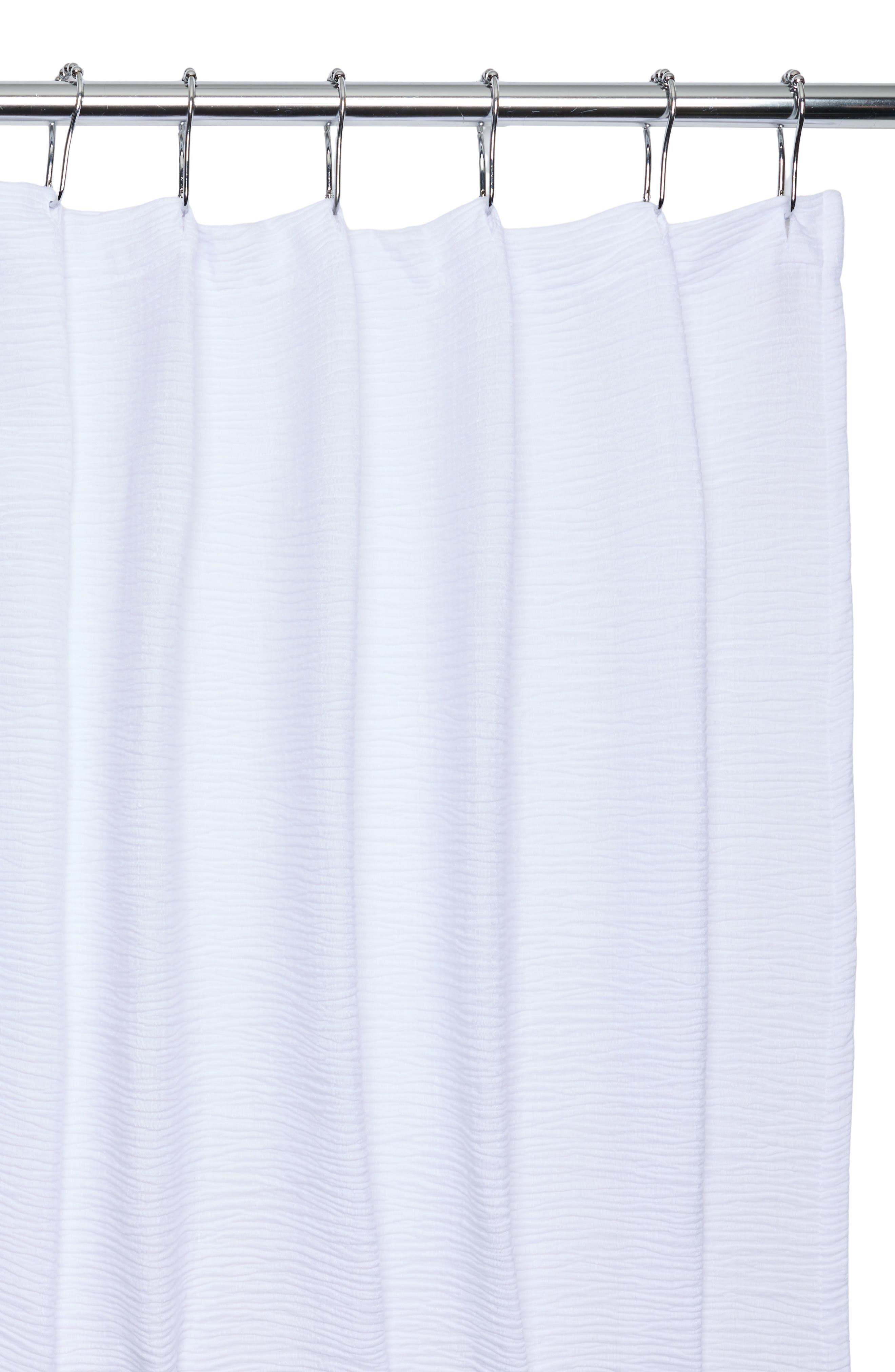 ARTISAN 34 Textured Cotton Shower Curtain