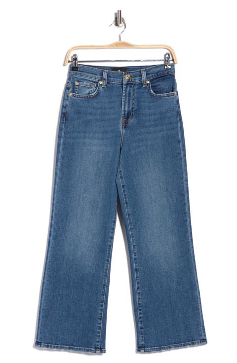 Alexa High Waist Cropped Wide Leg Jeans