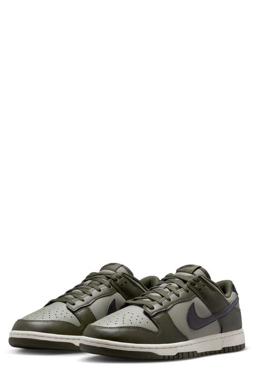 Nike Dunk Low Retro Basketball Sneaker In Green
