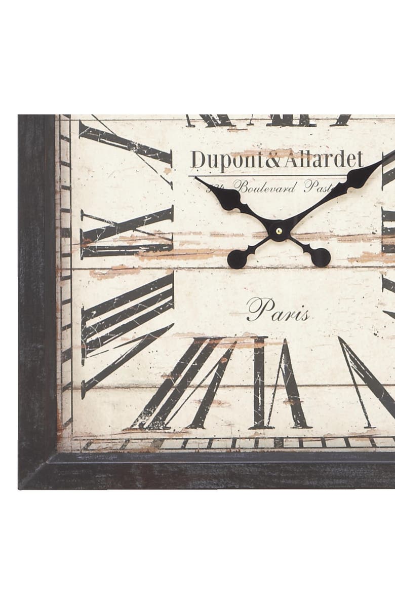 UMA Square Wall Clock, Alternate, color, 