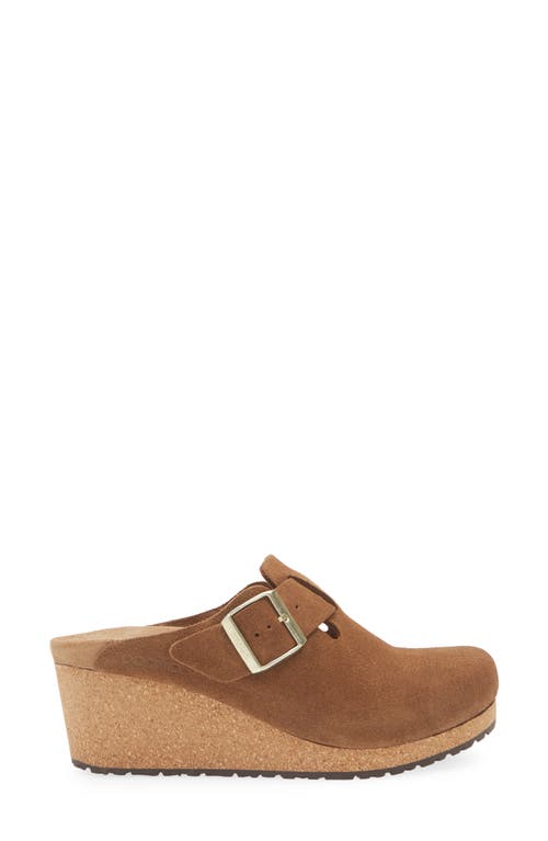 Birkenstock Papillio By Fanny Buckle Clog In Brown