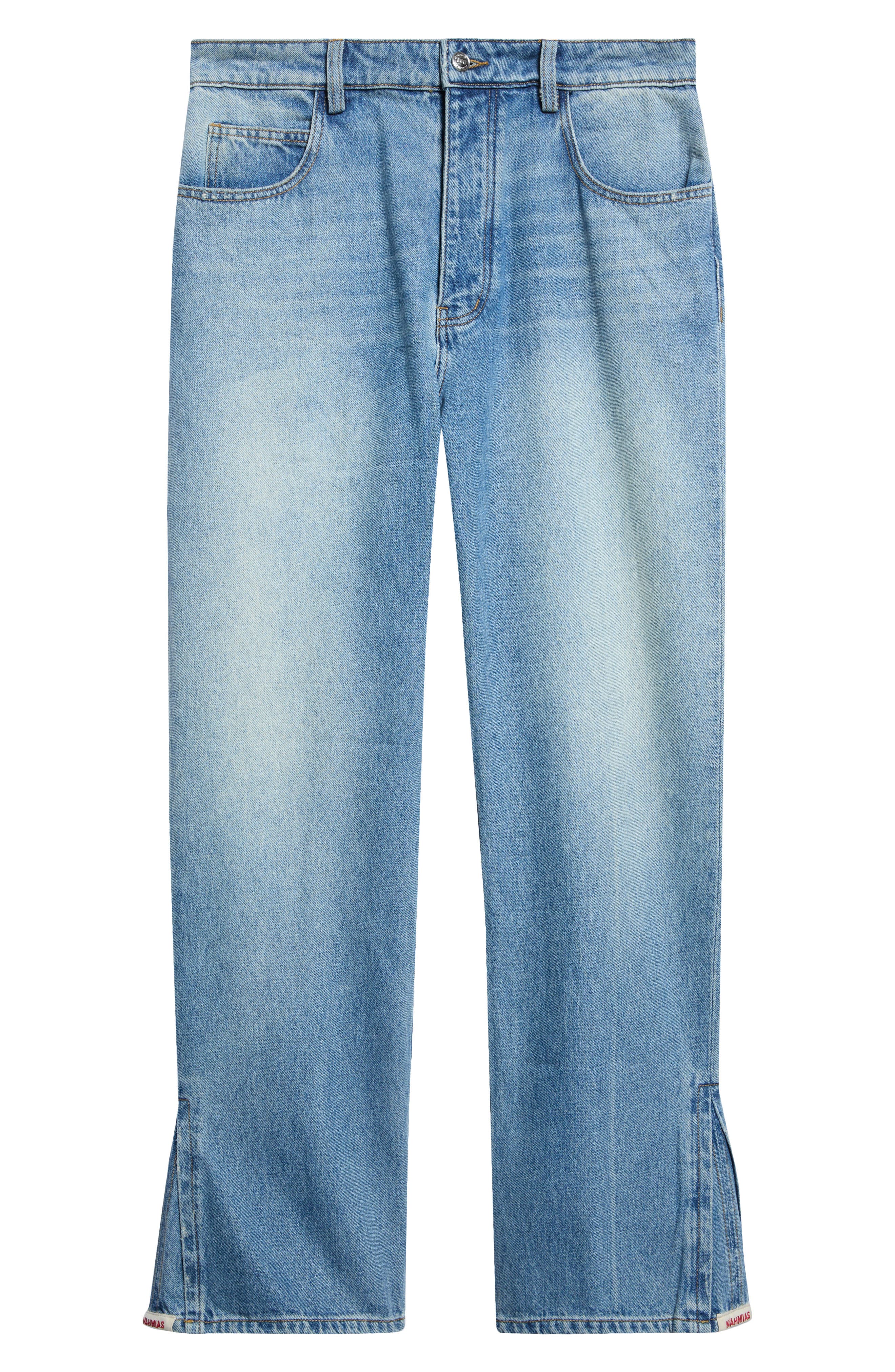 selected LIGHT INDIGO WASH DENIM