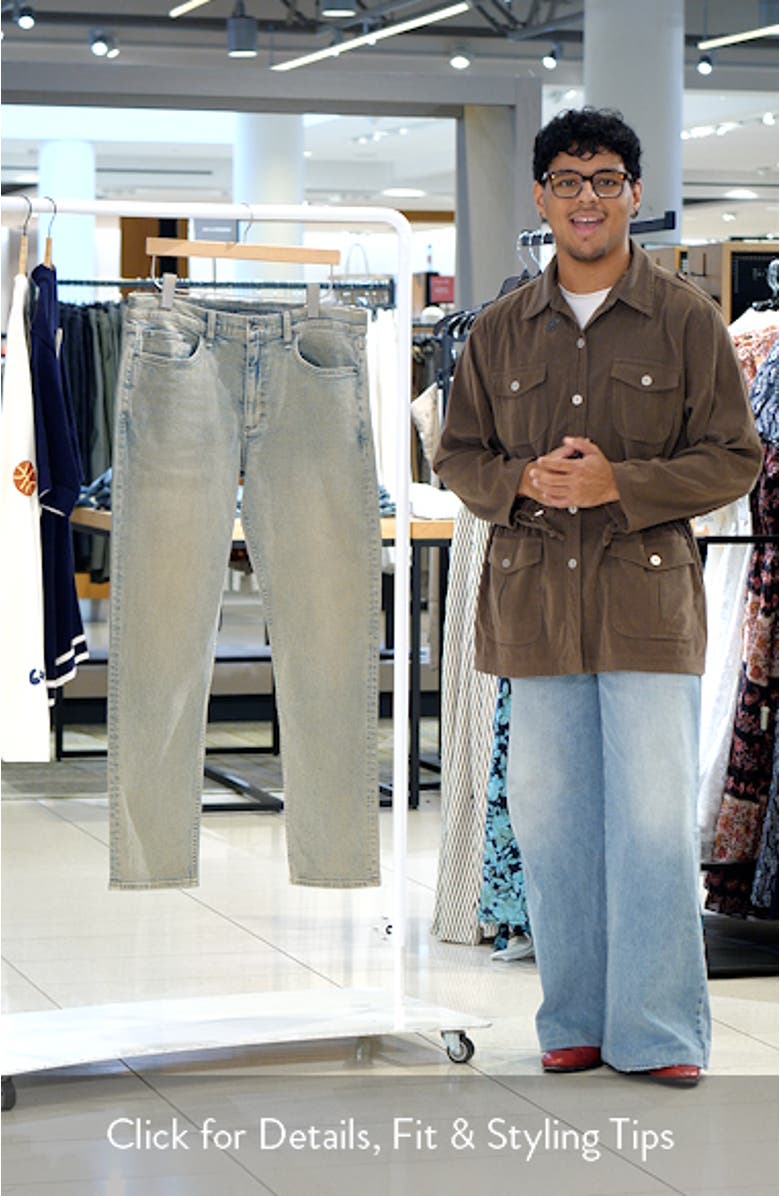 Fit 2 Authentic Stretch Infuse Slim Jeans, sales video thumbnail