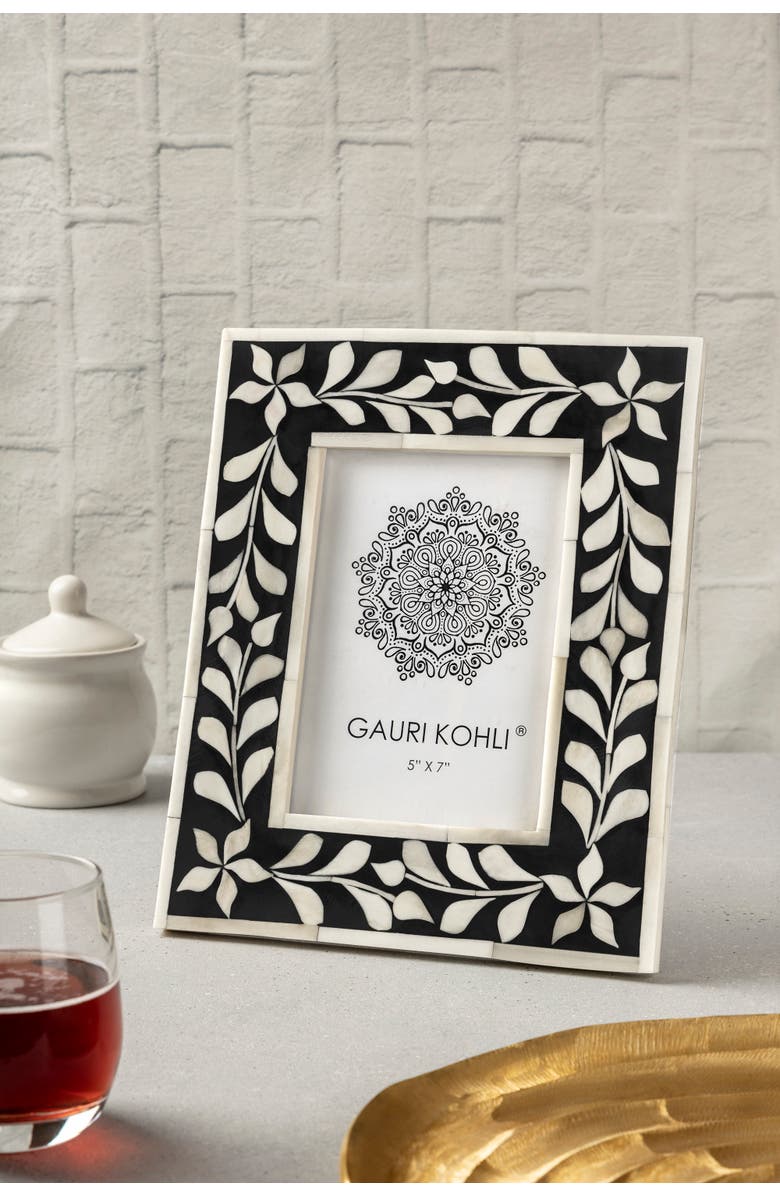 GAURI KOHLI Sirohi Picture Frame, Alternate, color, Black