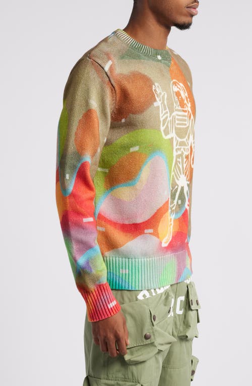 Billionaire Boys Club Thermal Astro Print Sweater In Multi