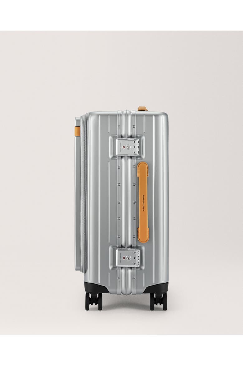 The Carry-on X Suitcase, Alternate, color, Arctic Grey / Tan