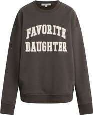 Favorite Daughter Collegiate Cotton Blend Sweatshirt