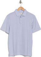 Bugatchi Palm Tree Stretch Cotton Knit Polo