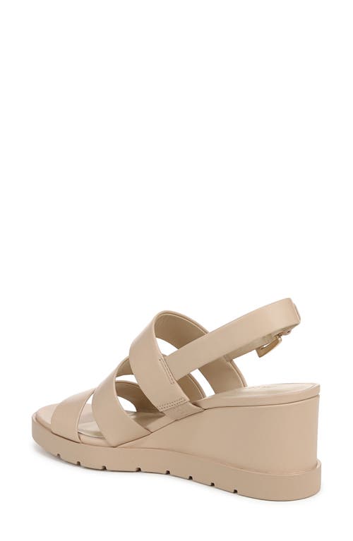 Vince Rochel Slingback Platform Wedge Sandal In Birch Sand