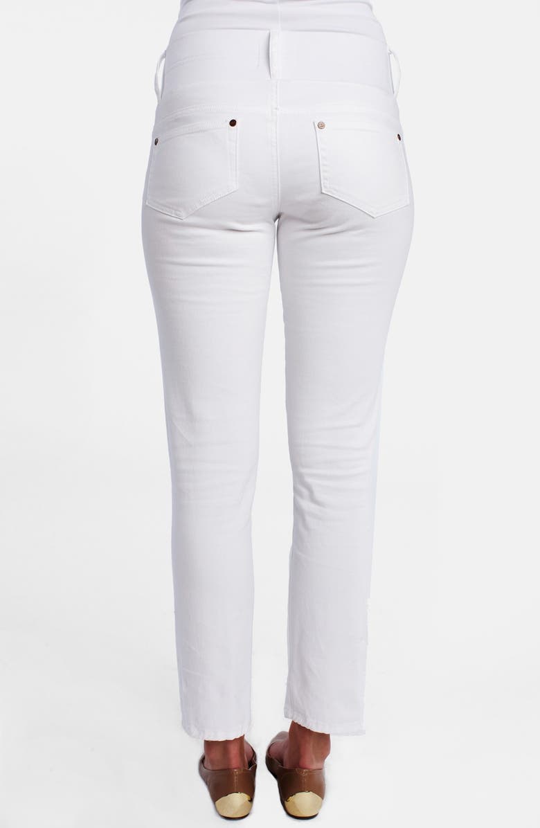 Maternal America Maternity Skinny Ankle Stretch Jeans, Alternate, color,