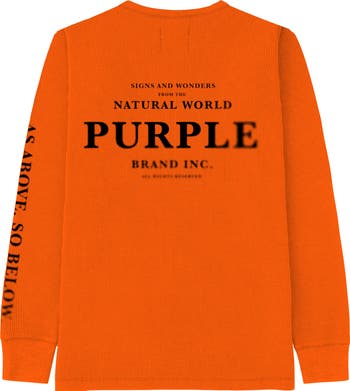 Signs & Wonders Long Sleeve Waffle Knit T-Shirt