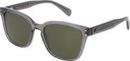 FERRAGAMO Gancini 55mm Rectangular Sunglasses