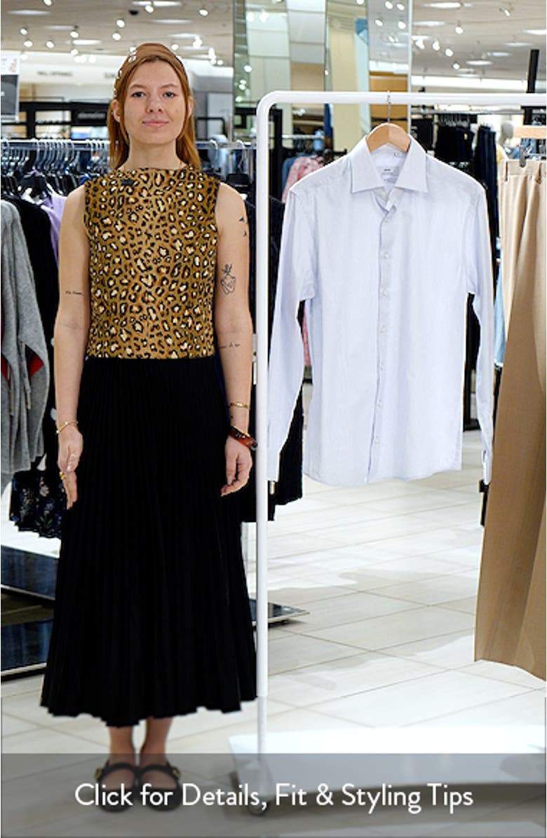 Stripe Cotton Button-Up Shirt, sales video thumbnail