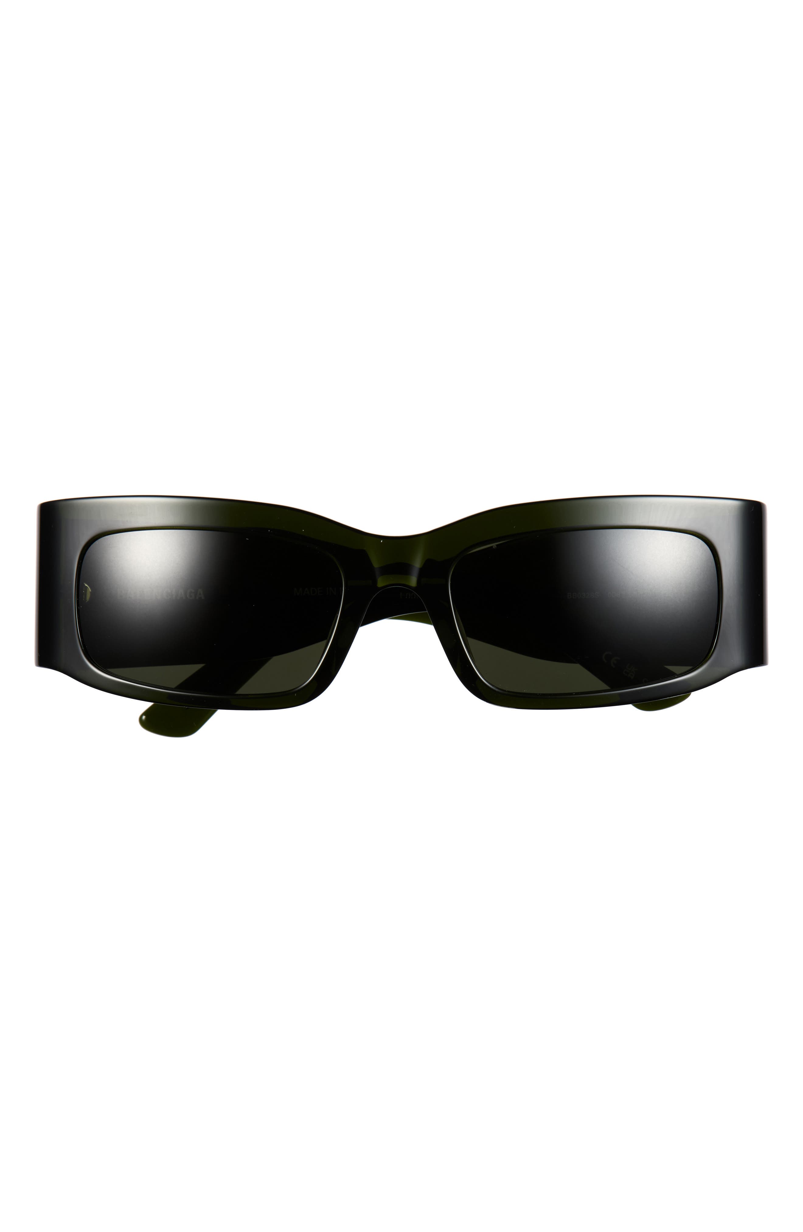 56mm Polarized Square Sunglasses