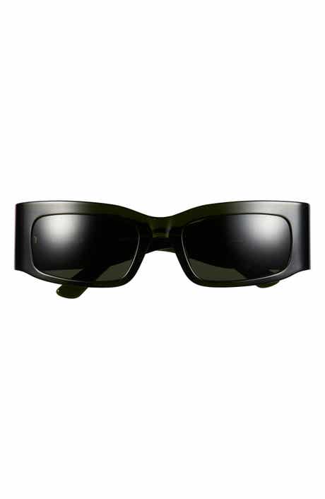 56mm Polarized Square Sunglasses