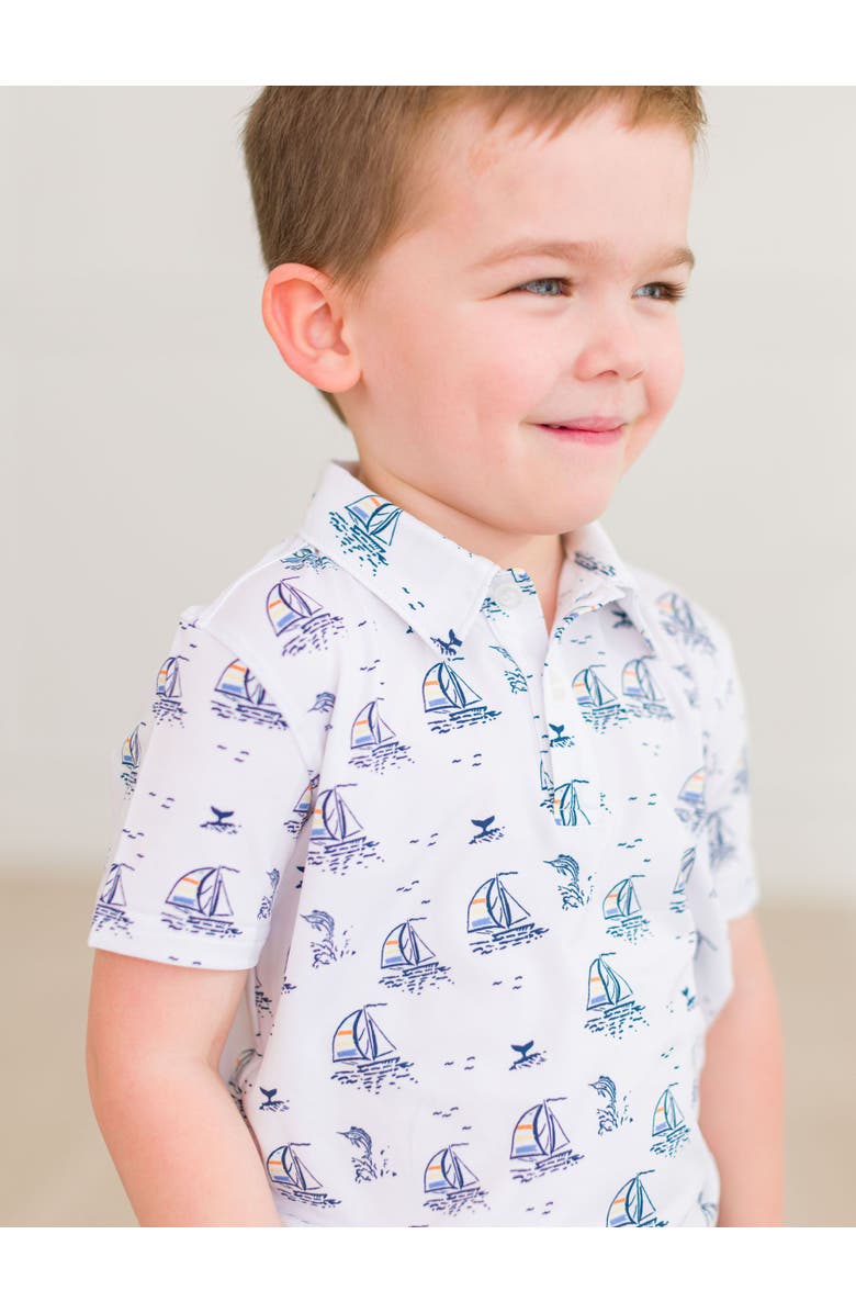 RuggedButts Boys Knit Short Sleeve Performance Polo, Alternate, color, 