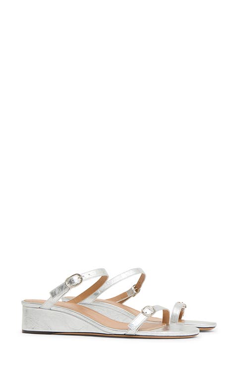 Zeppa Leather Wedge Sandal
