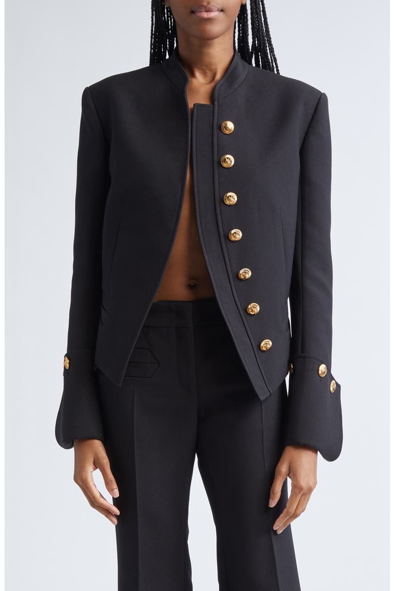 Rebellion Pirate Jacket, Main, color, BLACK