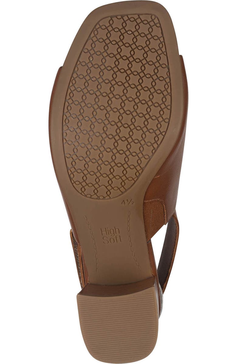 ara Berwyn Slingback Sandal, Alternate, color, Cognac Leather