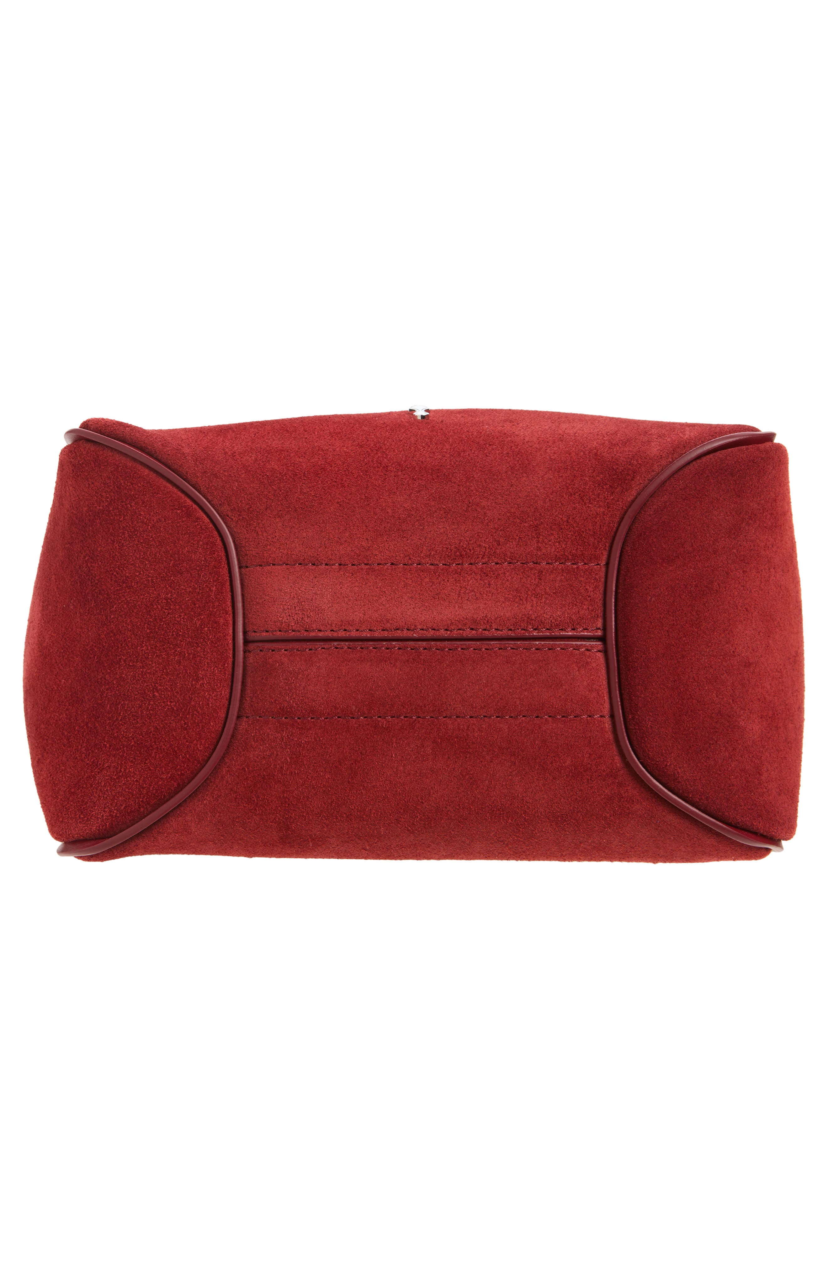 Mini Bettina Crosta Suede Tote, Alternate, color, R947 EMPIRE