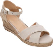 Forever & Always Shoes Miria Leather Platform Espadrille