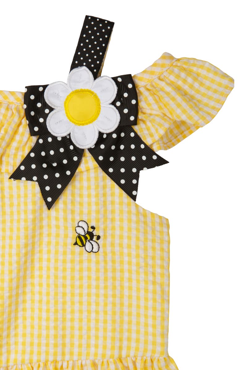 Rare Editions Kids' Bee Seersucker Dress, Alternate, color, 