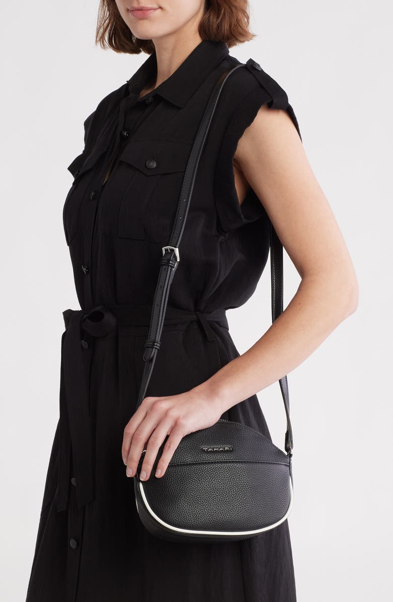 Tahari Crosby Crescent Crossbody Bag, Alternate, color,