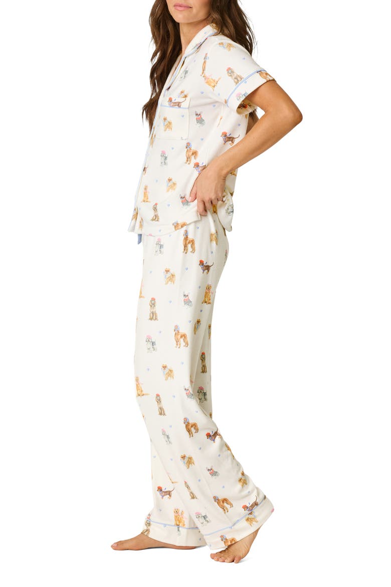 Meet Me in Pawris Pajamas, Alternate, color, IVORY