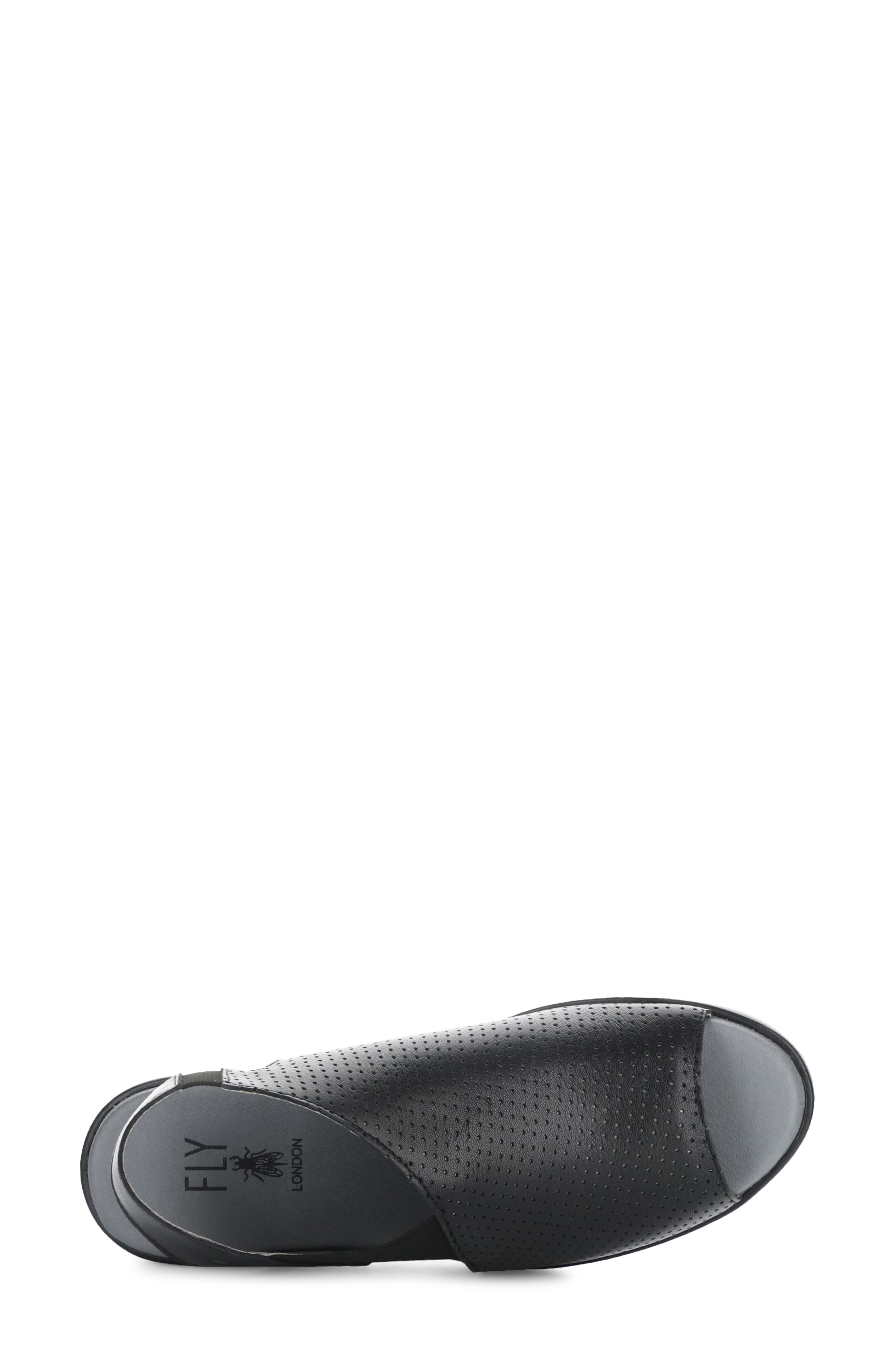 Fly London Nisi Platform Wedge Sandal, Alternate, color, 