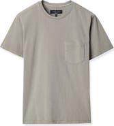 rag & bone Classic Fit Garment Dye Pocket T-Shirt