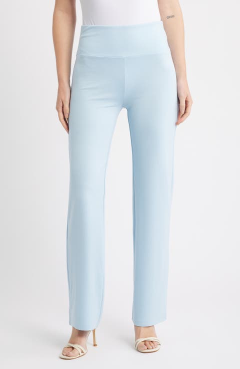 High Waist Pull-On Pants (Regular & Petite)