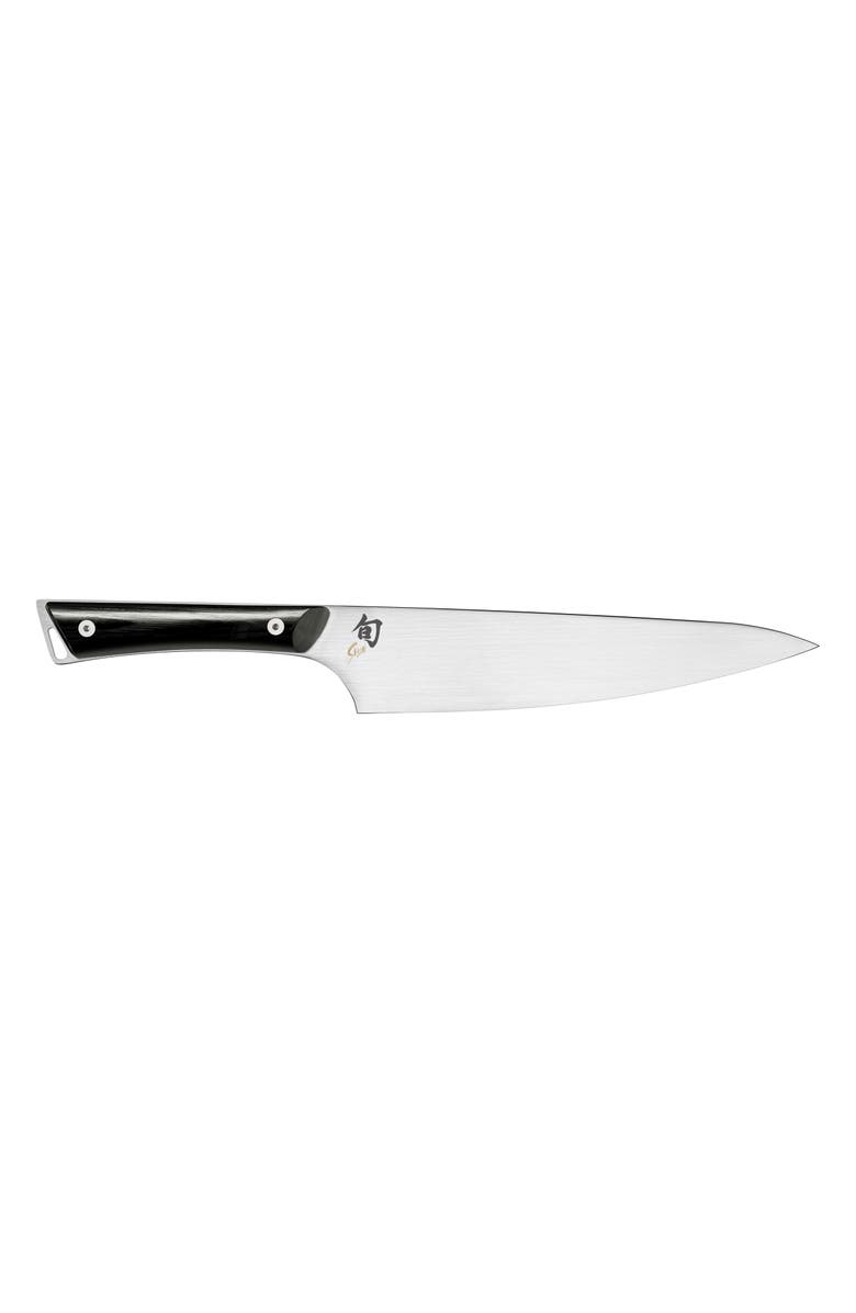 SHUN CUTLERY Kazahana 8-Inch Chef's Knife, Main, color, Black