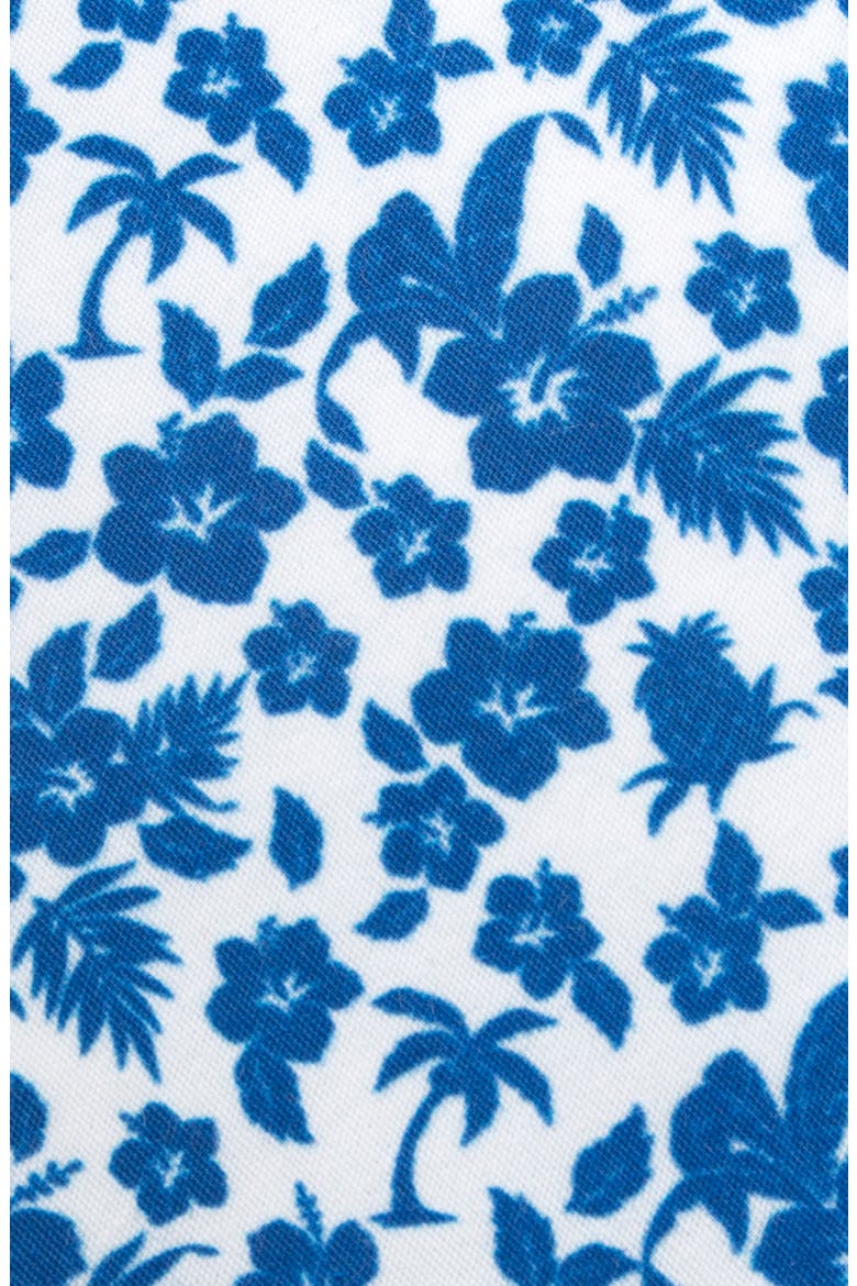 Tropical Cotton Tie, Alternate, color, BLUE