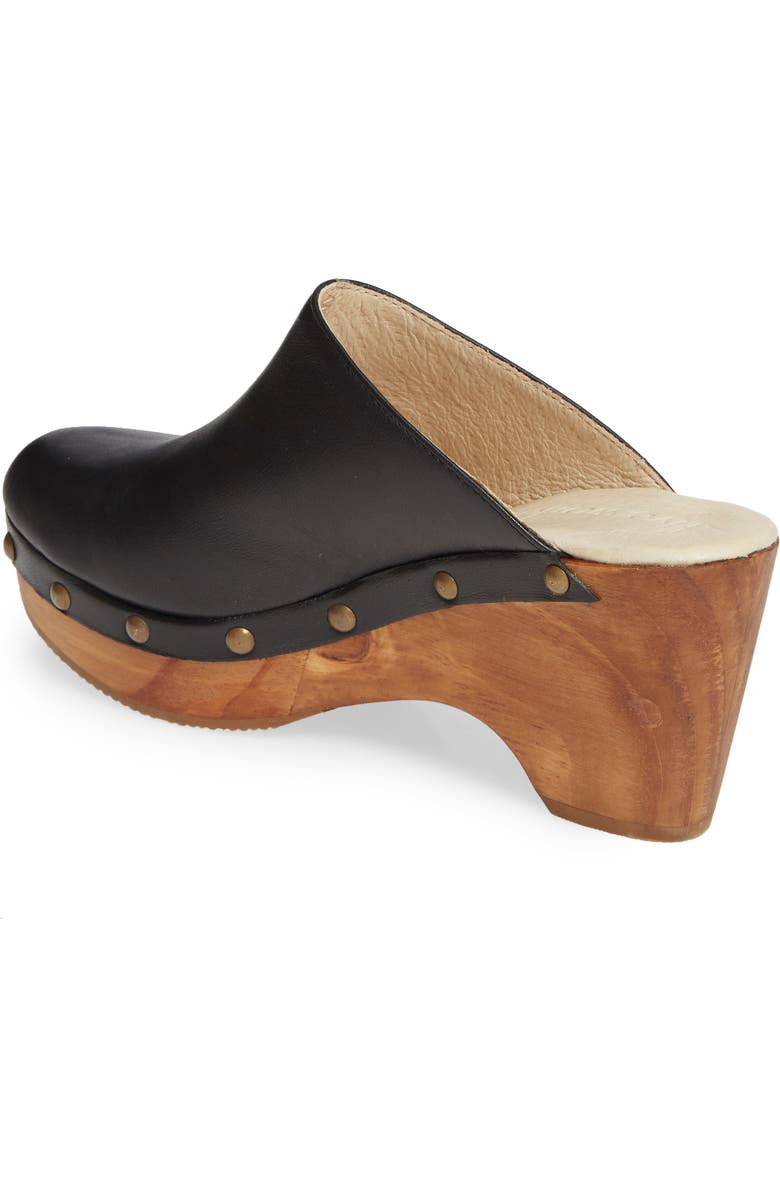 Cordani Zorba Clog, Alternate, color, Black Leather