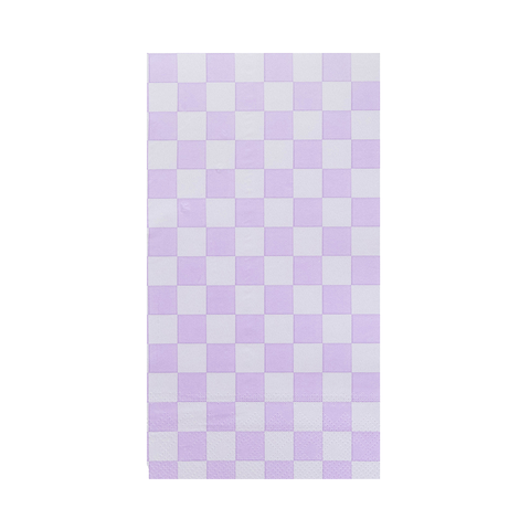 Checkered Guest Napkins