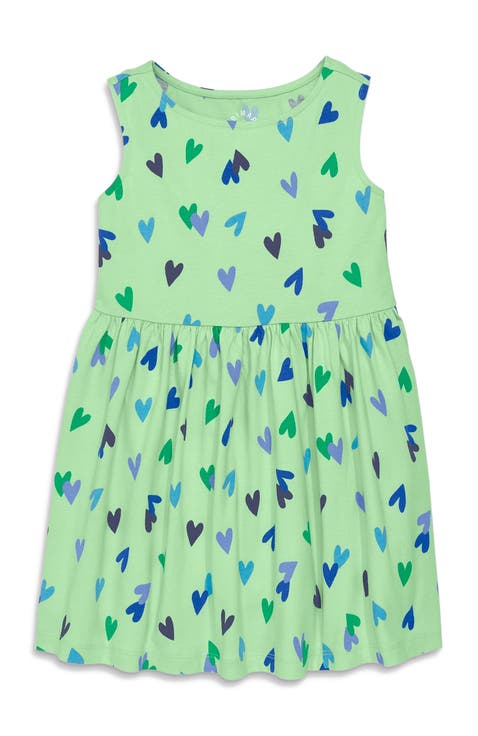 Kids Recess Dress In Conetti Hearts (Toddler, Little Kid, Big Kid)