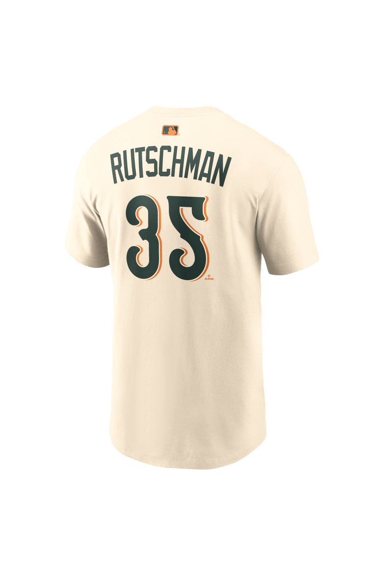 Men's Nike Adley Rutschman Cream Baltimore Orioles 2026 City Connect Name & Number T-Shirt, Alternate, color, Cream