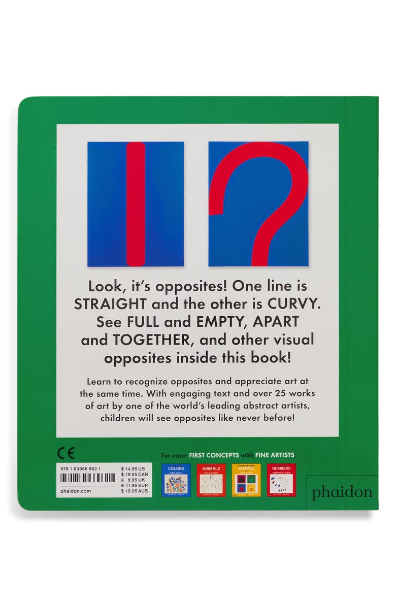Phaidon Press 'Up, Down & Other Opposites: with Ellsworth Kelly' Board Book, Alternate, color, 