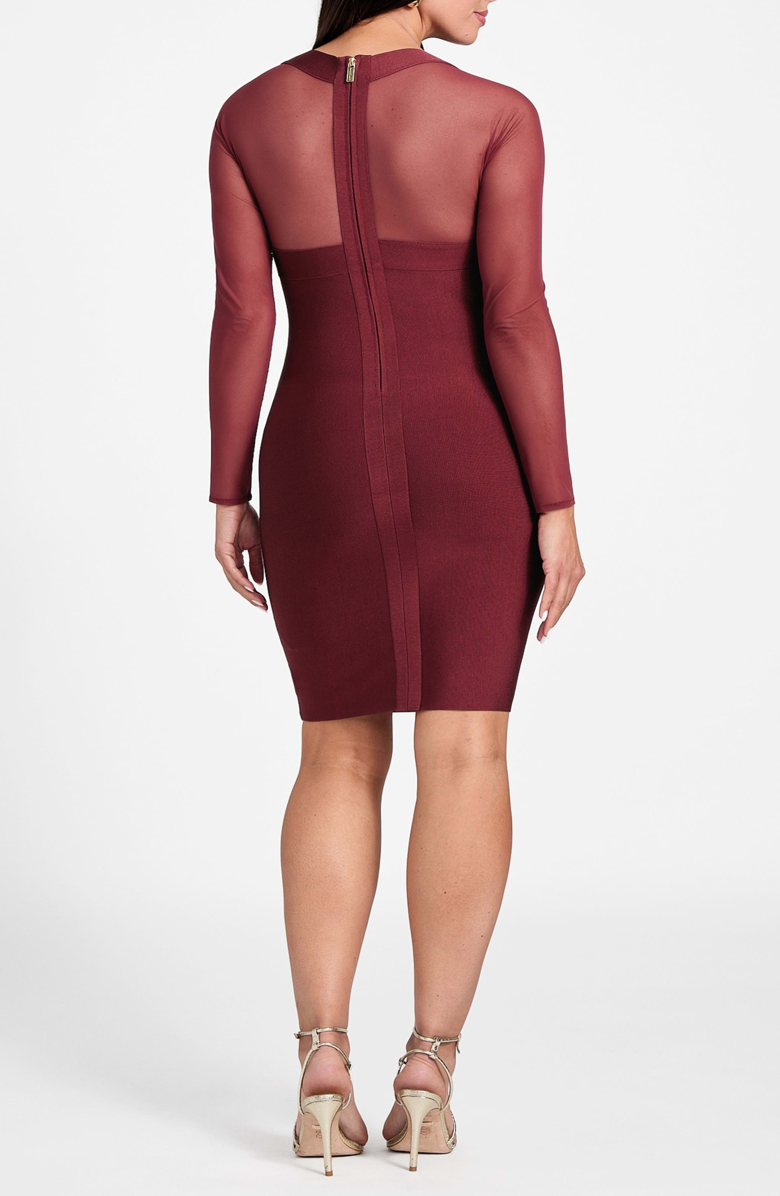 Kassandra Long Sleeve Bandage Dress - image 2