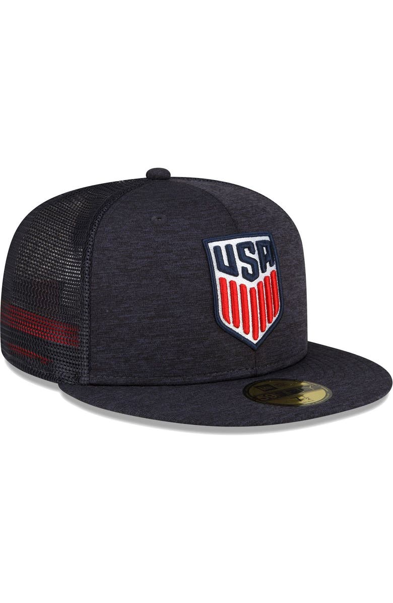 New Era Men's New Era Navy USMNT 59FIFTY Fitted Hat, Alternate, color, 