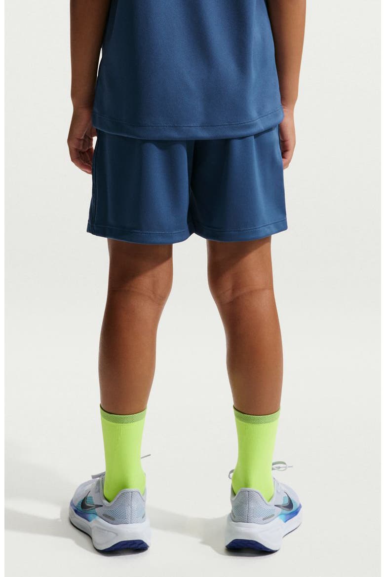 Kids' Dri-FIT Training Shorts, Alternate, color, MYSTIC NAVY/ WHITE