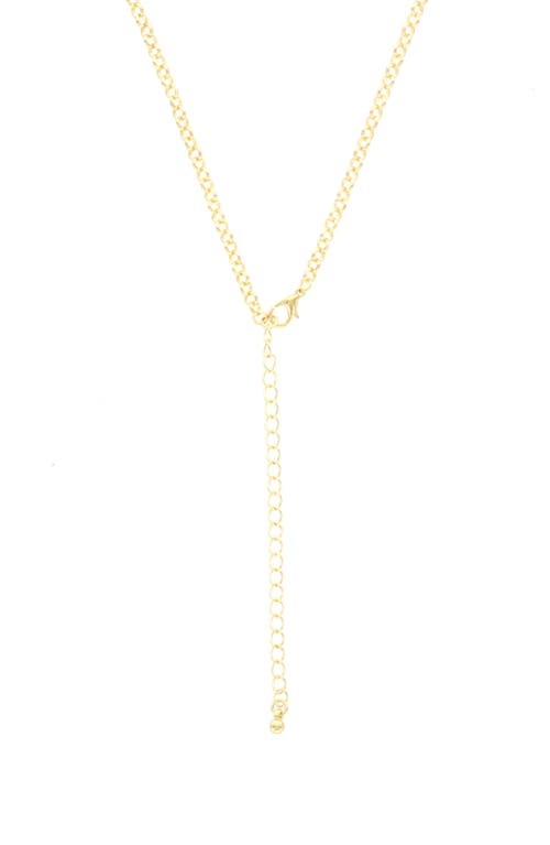 Olivia Welles Lissa Crystal Teardrop Pendant Necklace In Multi