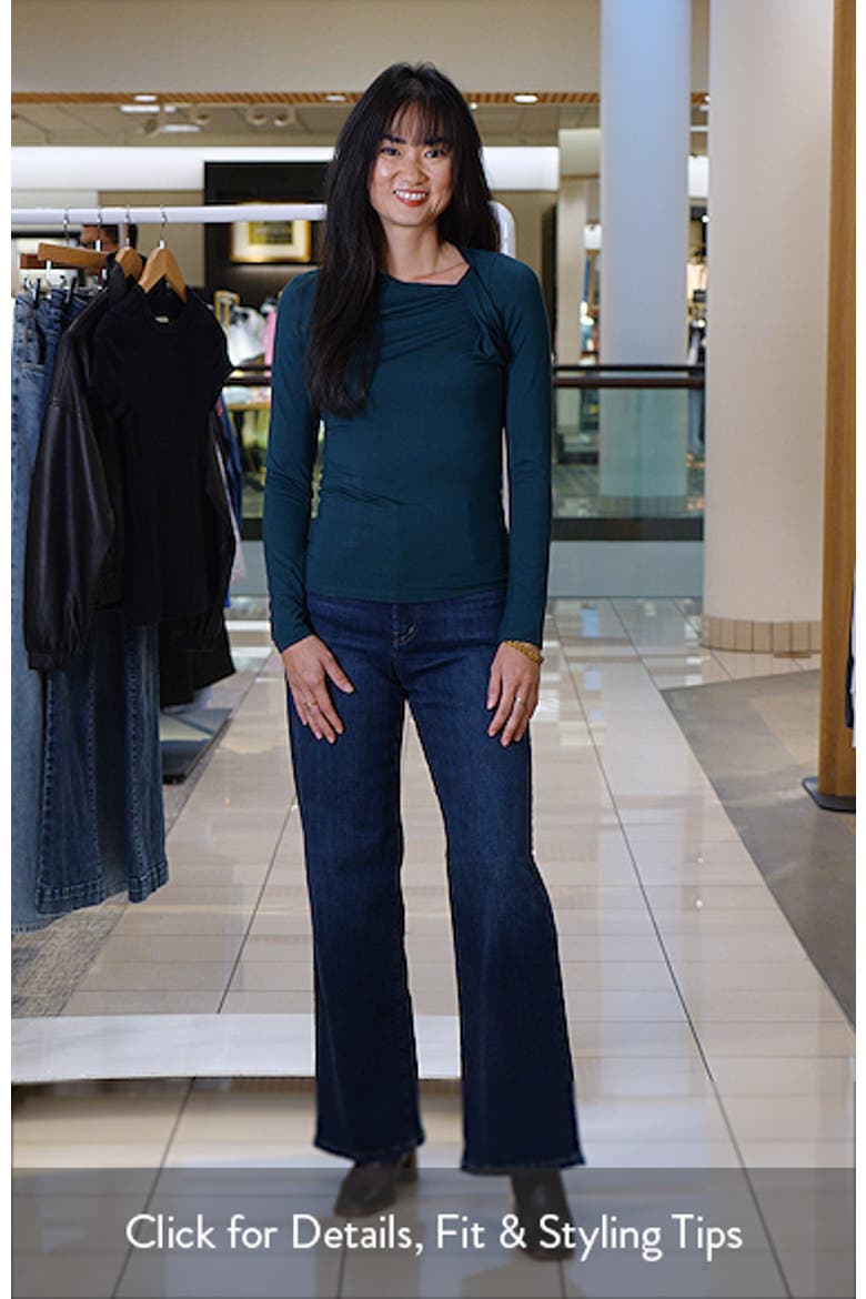 Twist Neck Long Sleeve Top video