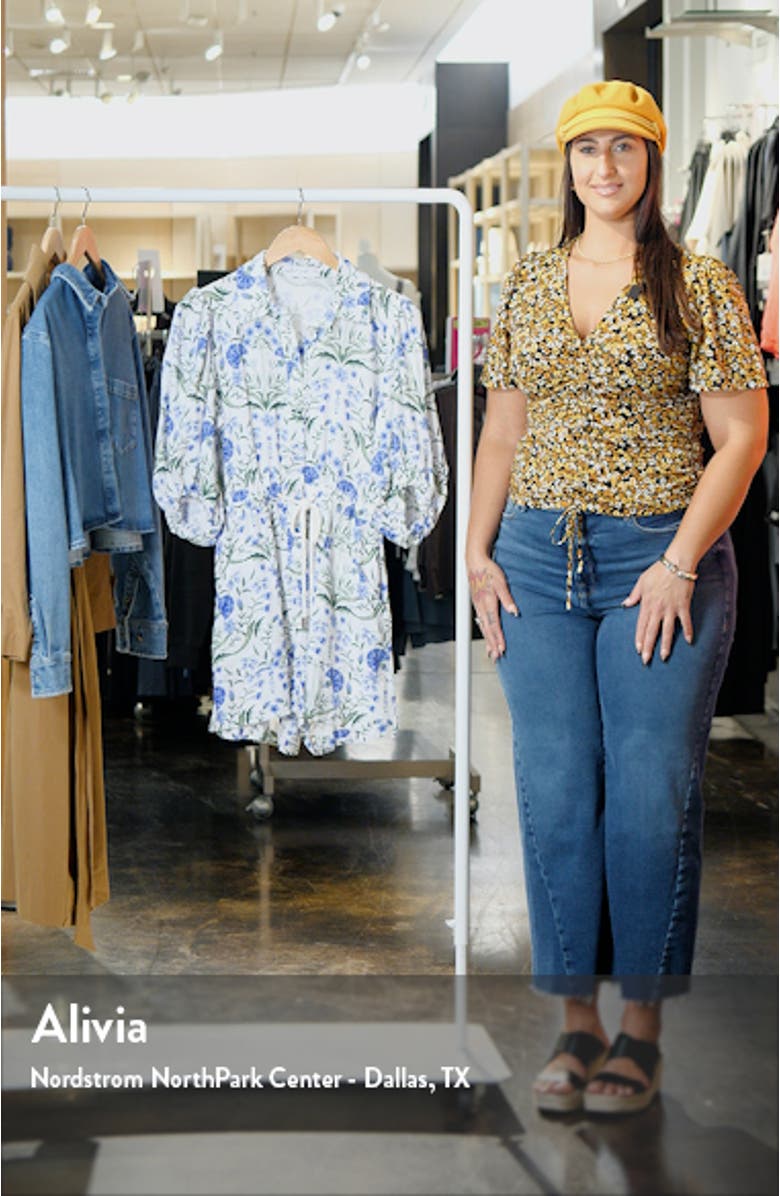 Annie Button Front Romper, sales video thumbnail