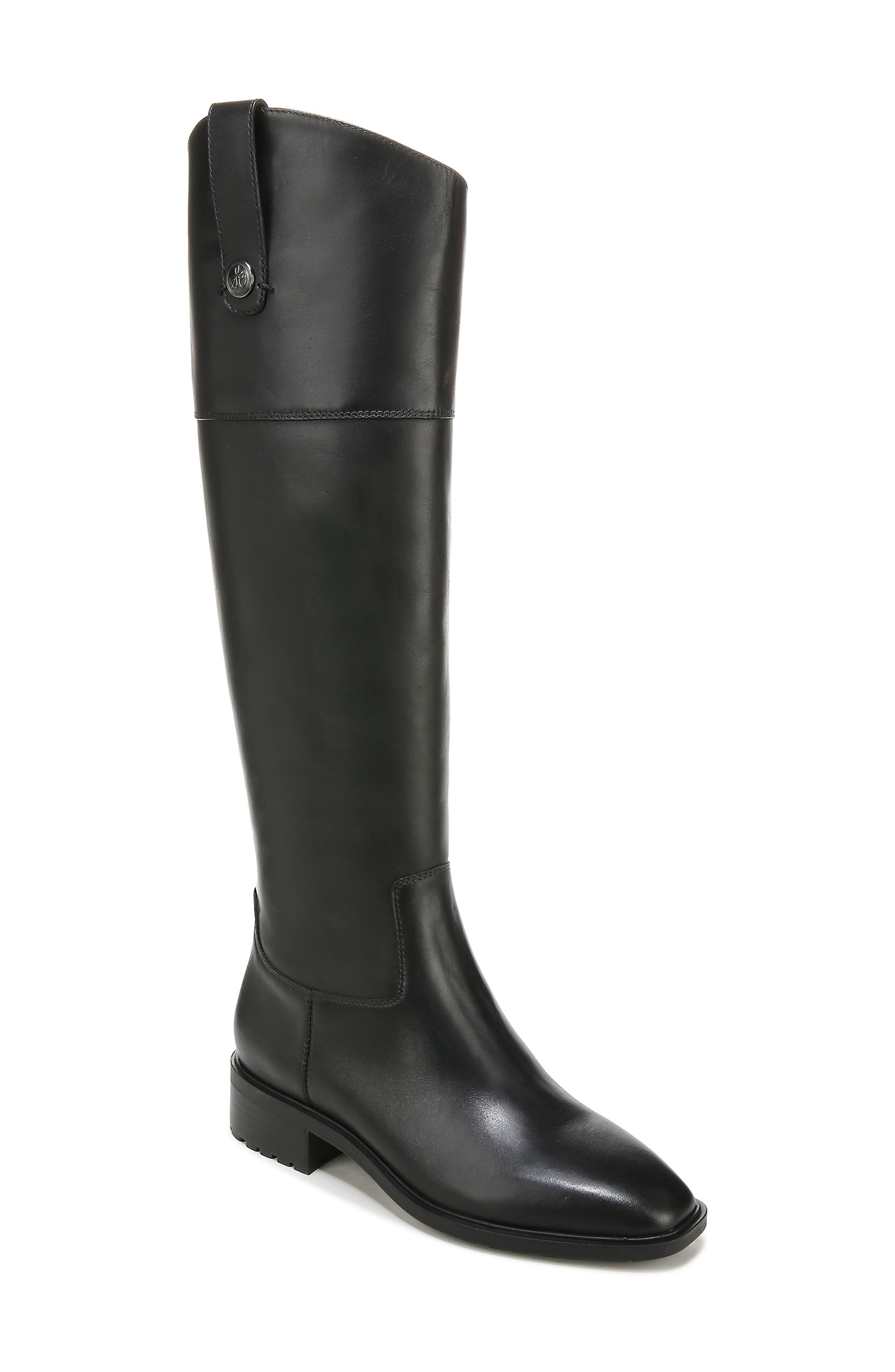 Sam Edelman Drina Leather Knee High Boot, Main, color, 