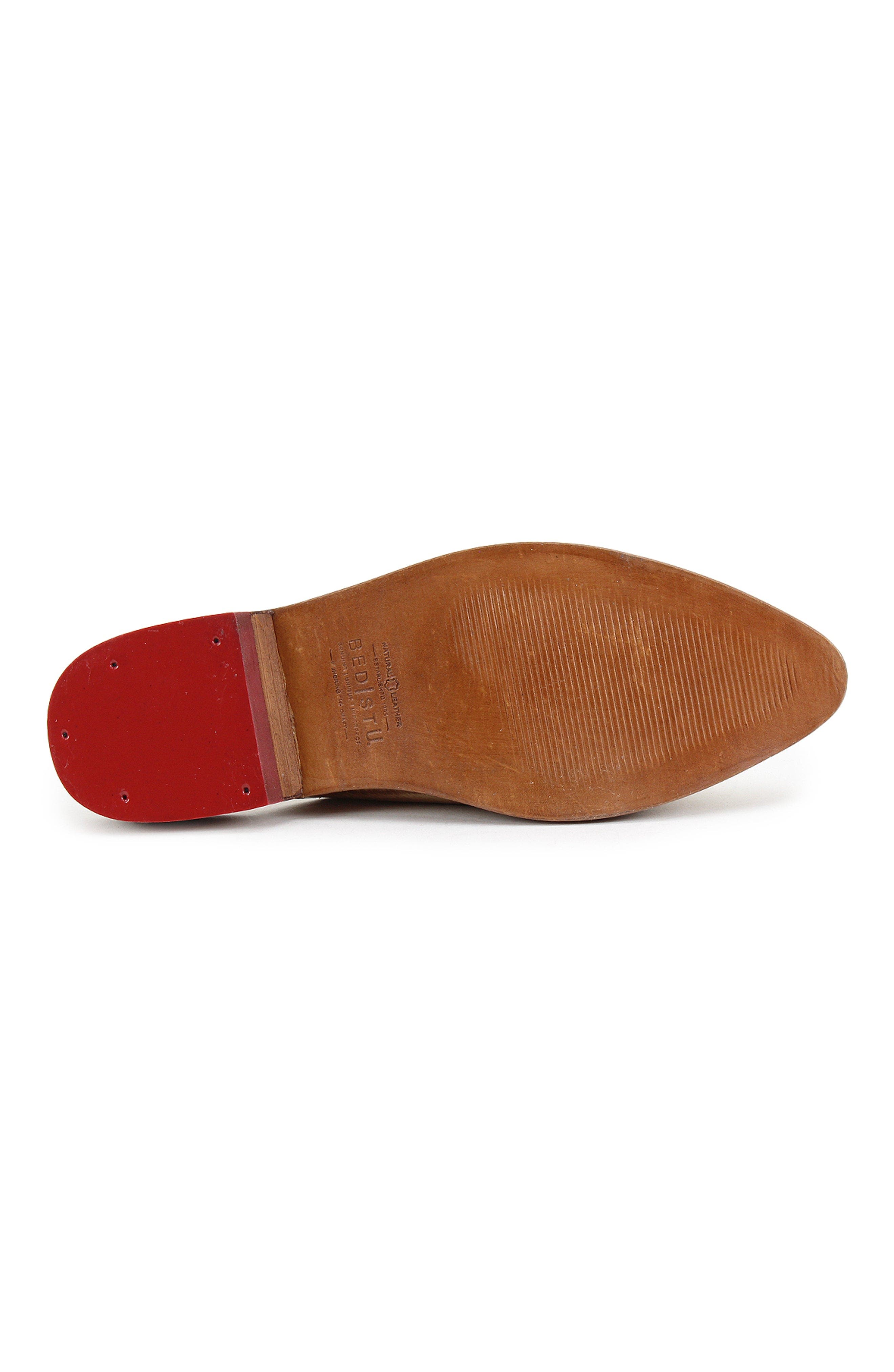 Bed Stu Jockey Pointed-Toe Mule, Alternate, color, Oats Almond Rustic