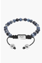 selected Blue Dumortierite / Silver